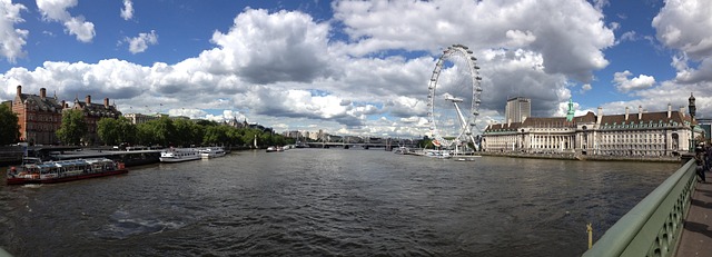 London Eye Thames Nehri